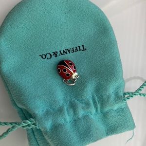 Tiffany RED ladybug charm